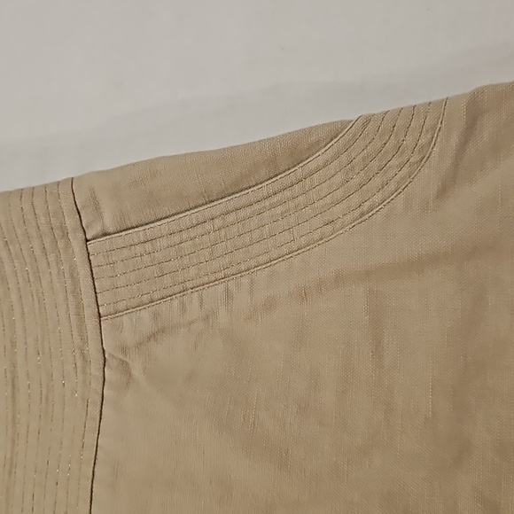 Diane Von furstenberg linen cotton blend mini skirt size 2 - Picture 4 of 10